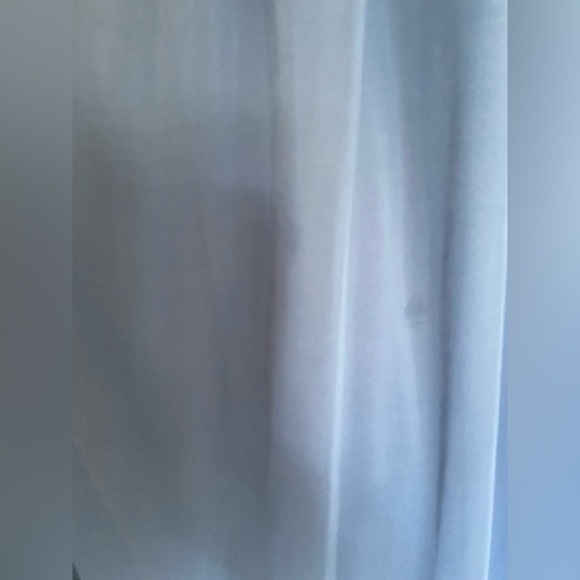 David's Bridal Blue Lace Evening Gown - Picture 7 of 8